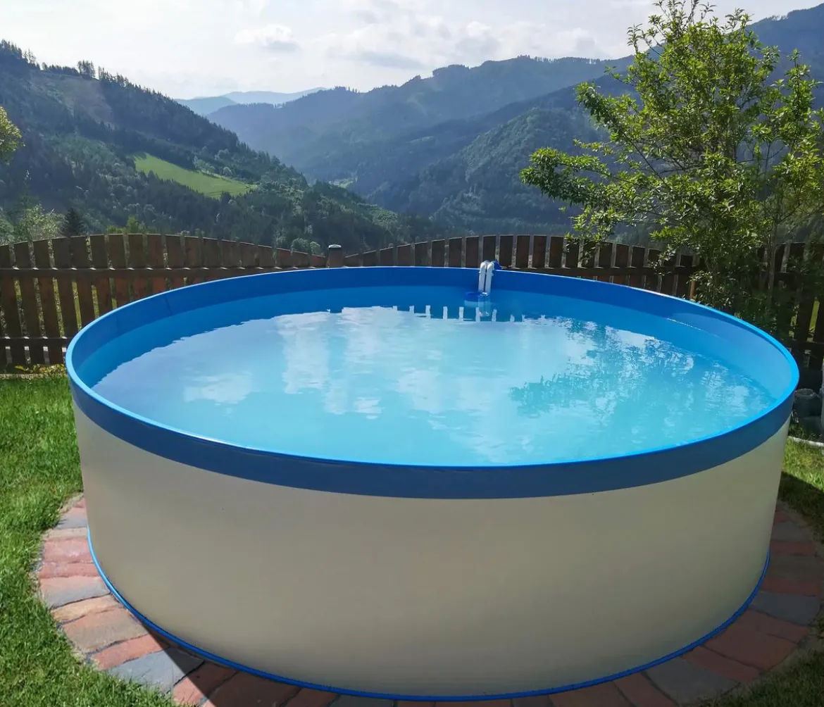 Summer Fun Stahlwandpool-Set Exklusiv, rund
