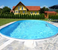Summer Fun Stahlwandpool-Set, oval