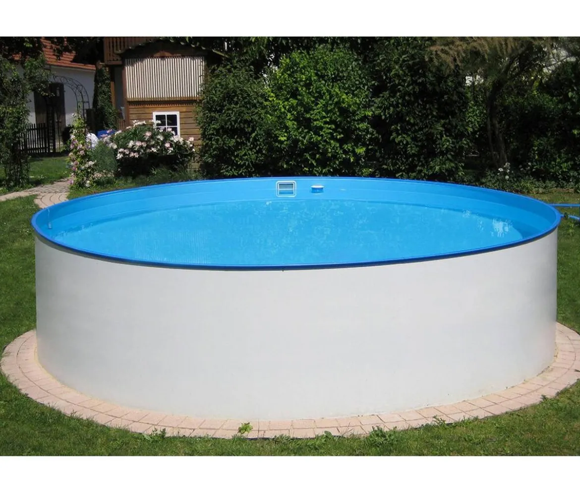 Summer Fun Stahlwandpool-Set Einsteiger, rund, ca. Ø350/H90 cm