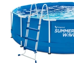Summer Waves Pool Leiter Poolhöhe 91 cm