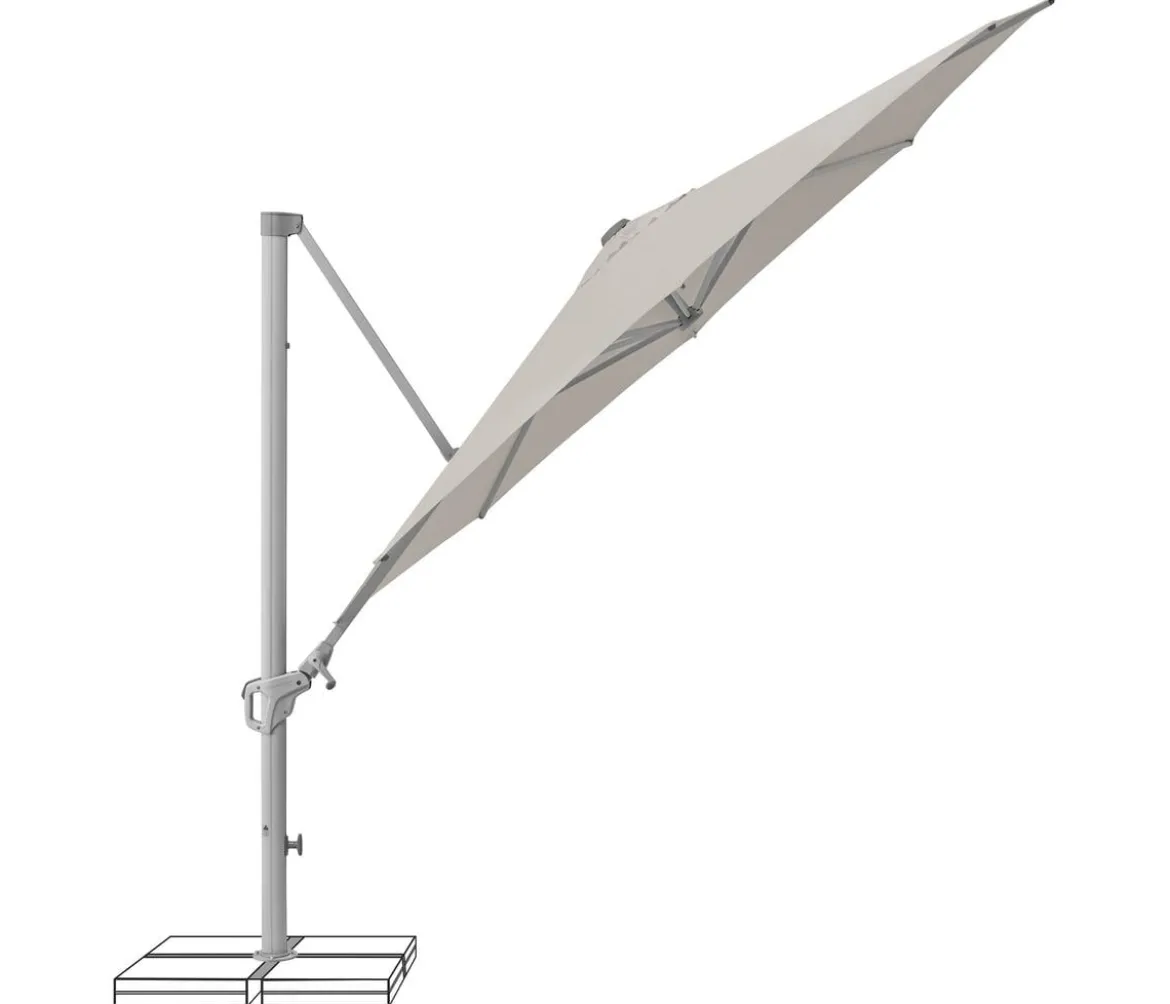 Suncomfort by Glatz Ampelschirm Familyflex, rund, ca. Ø300 cm