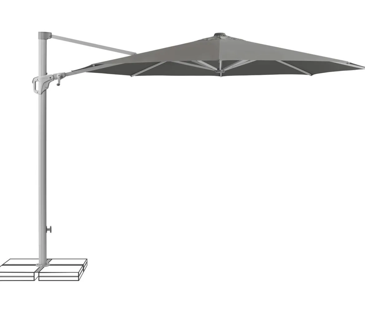 Suncomfort by Glatz Ampelschirm Familyflex, rund, ca. Ø300 cm