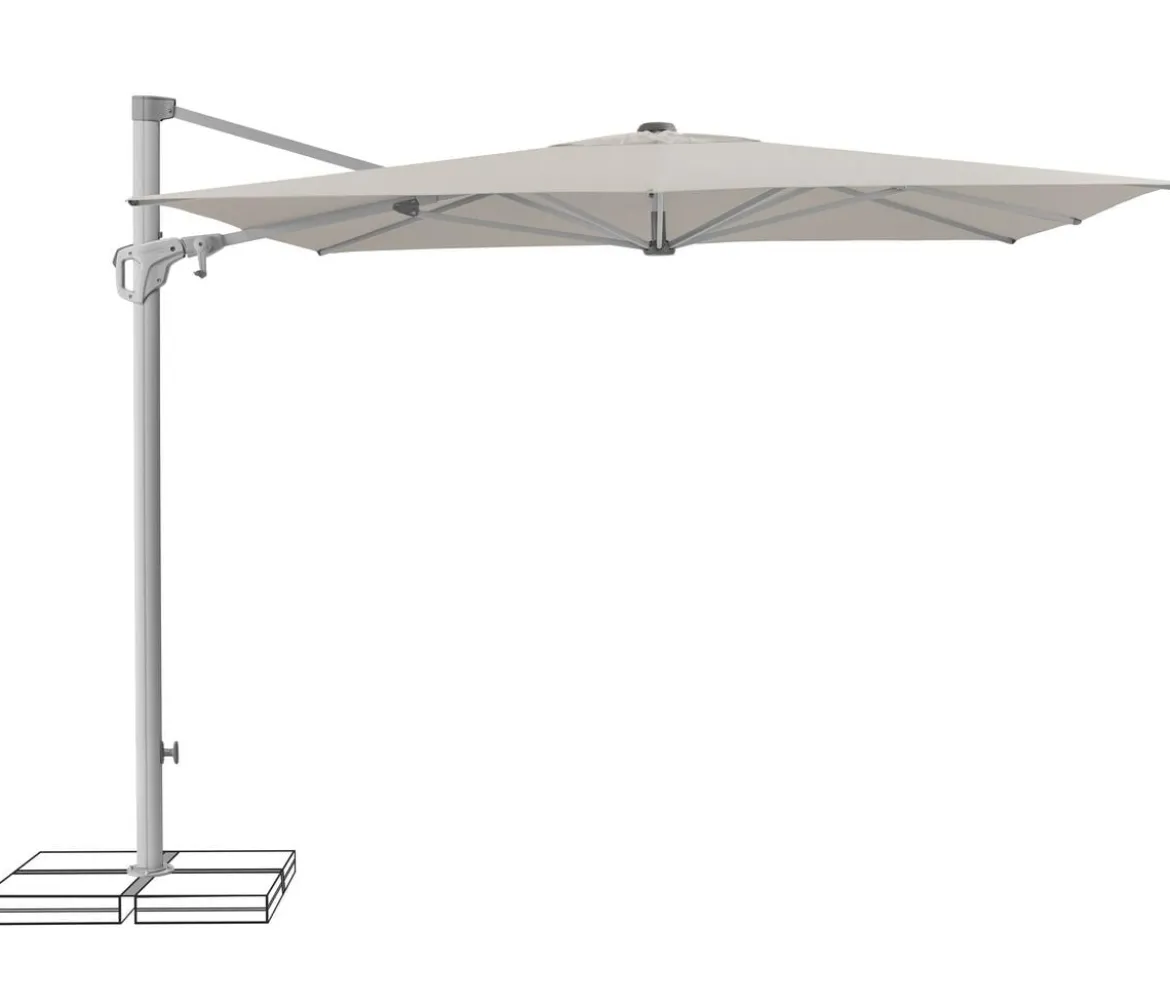 Suncomfort by Glatz Ampelschirm Familyflex, rechteckig, ca. B250/T250 cm