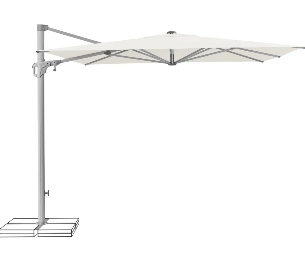 Suncomfort by Glatz Ampelschirm Familyflex, rechteckig, ca. B250/T250 cm