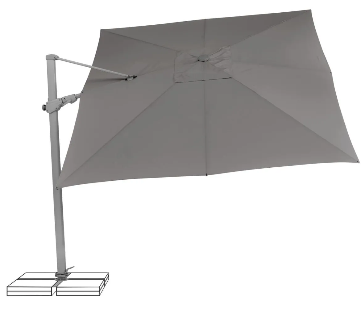 Suncomfort by Glatz Ampelschirm Varioflex, rechteckig, ca. B330/T270 cm