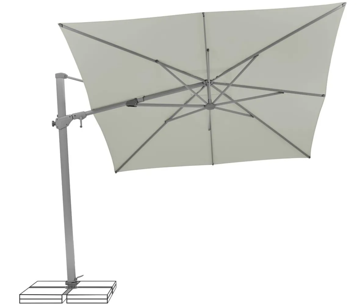 Suncomfort by Glatz Ampelschirm Varioflex, rechteckig, ca. B330/T270 cm