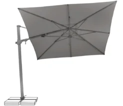 Suncomfort by Glatz Ampelschirm Varioflex, rechteckig, ca. B330/T270 cm