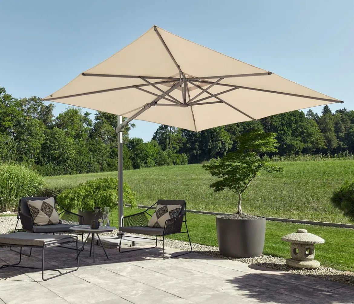Suncomfort by Glatz Ampelschirm Varioflex, rechteckig, ca. B330/T270 cm