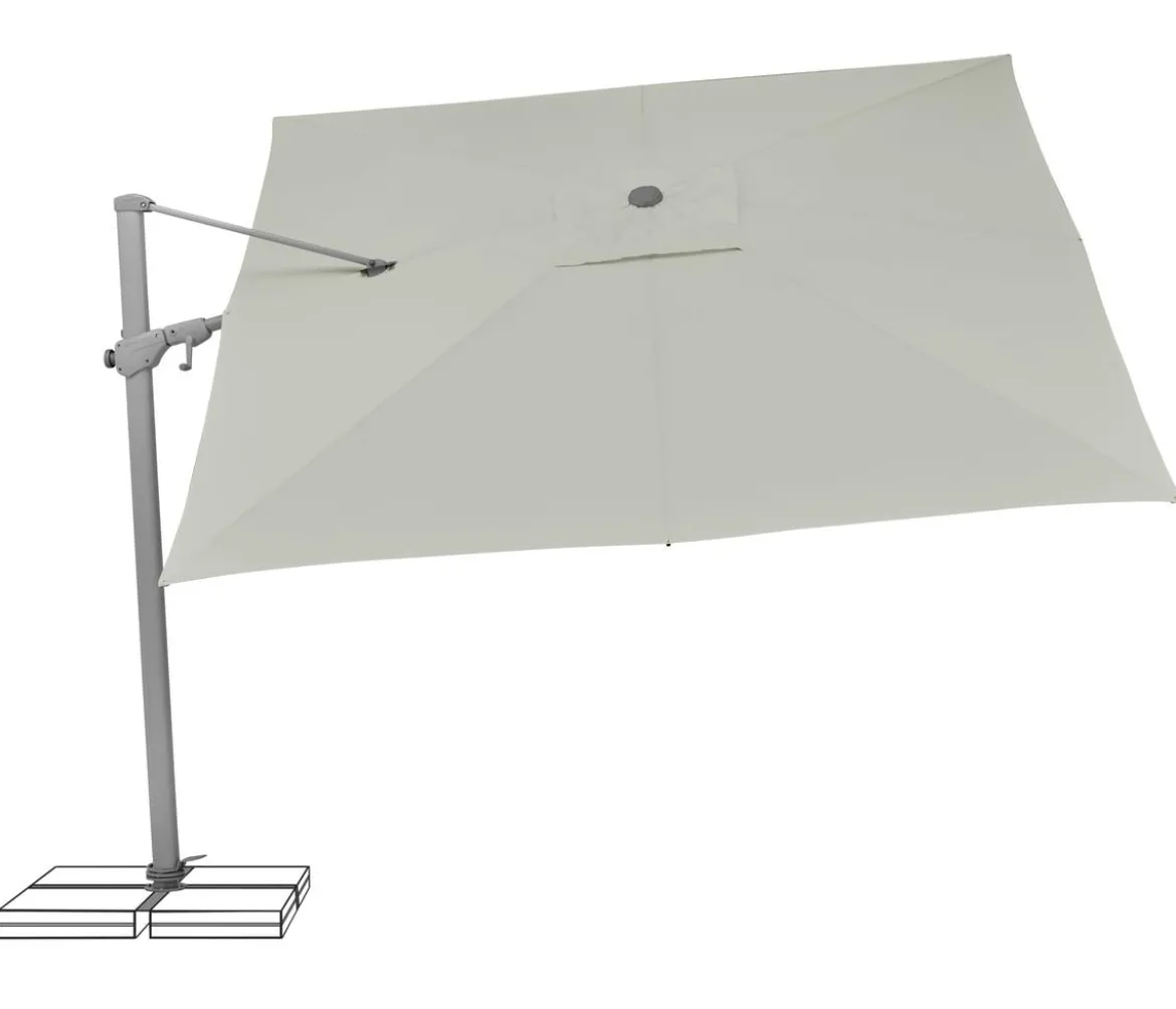 Suncomfort by Glatz Ampelschirm Varioflex, rechteckig, ca. B300/T300 cm