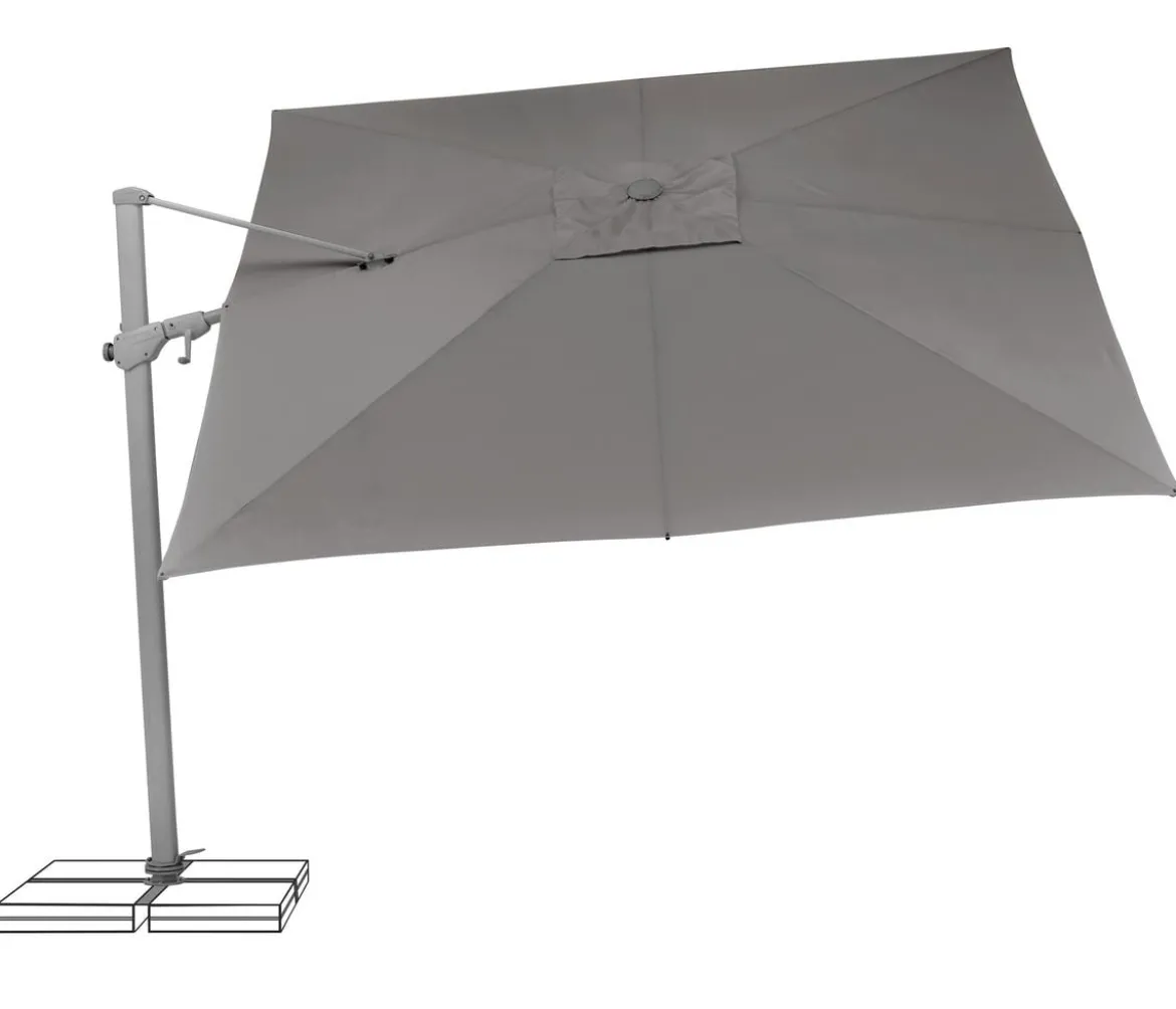 Suncomfort by Glatz Ampelschirm Varioflex, rechteckig, ca. B300/T300 cm