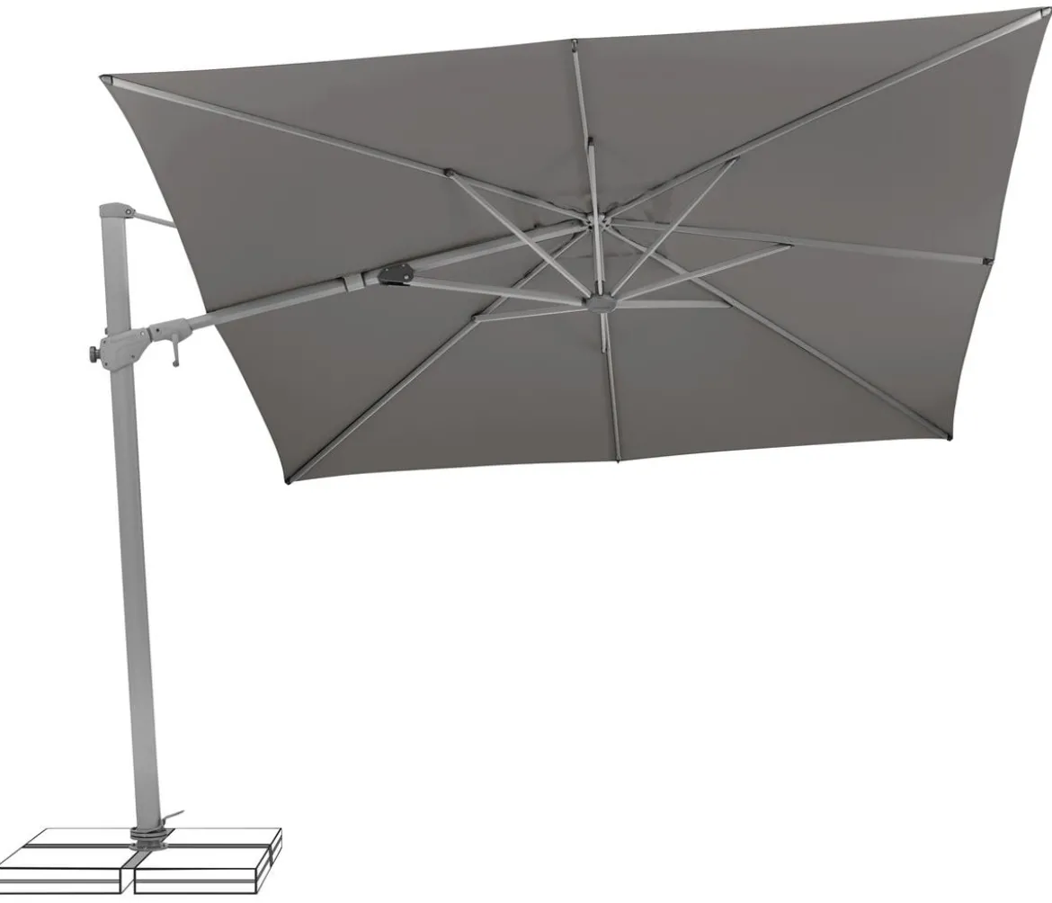 Suncomfort by Glatz Ampelschirm Varioflex, rechteckig, ca. B300/T300 cm