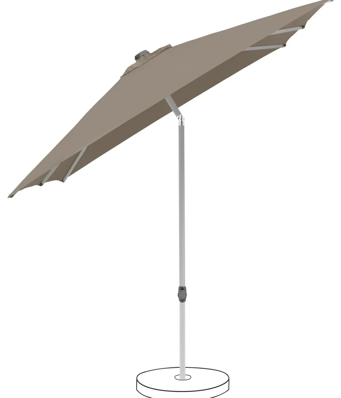 Suncomfort by Glatz Sonnenschirm Pop Up, rechteckig, ca. B250/T200 cm
