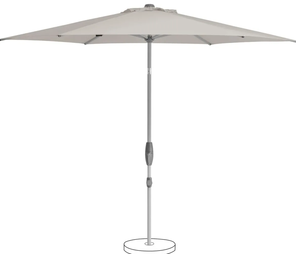 Suncomfort by Glatz Sonnenschirm Shell Turn, rund, ca. Ø300 cm