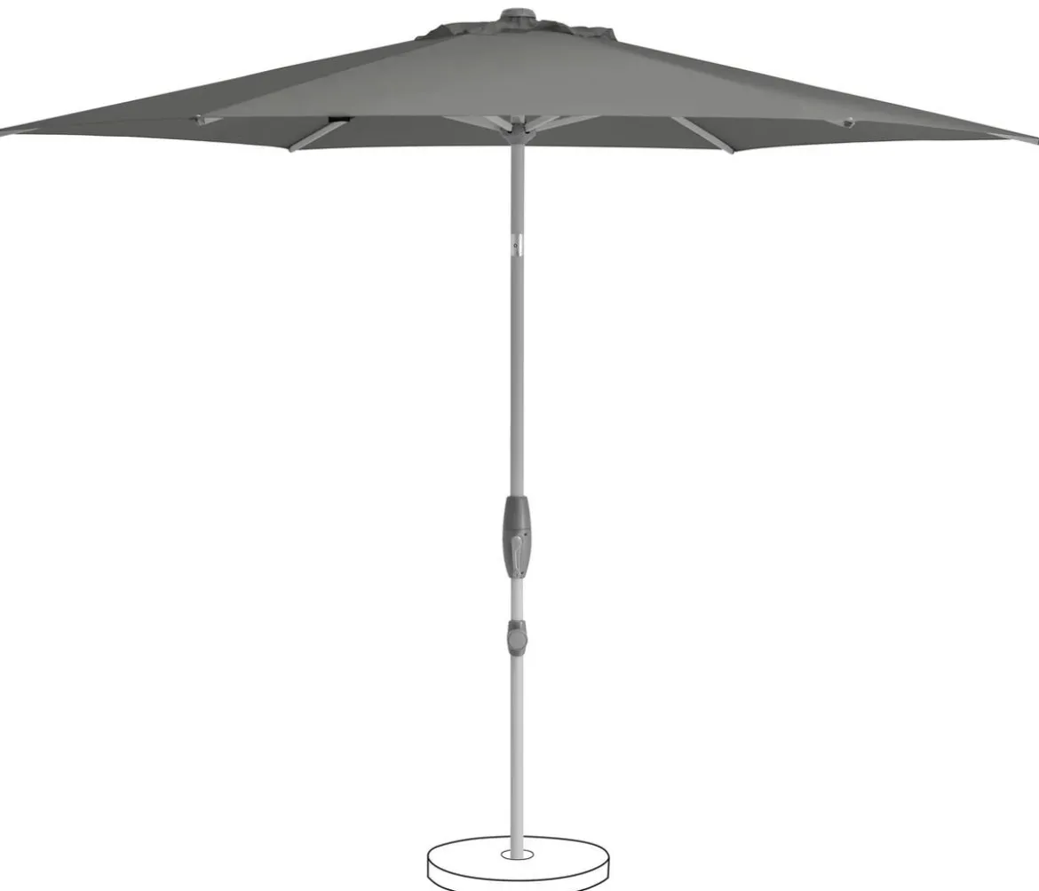 Suncomfort by Glatz Sonnenschirm Shell Turn, rund, ca. Ø300 cm