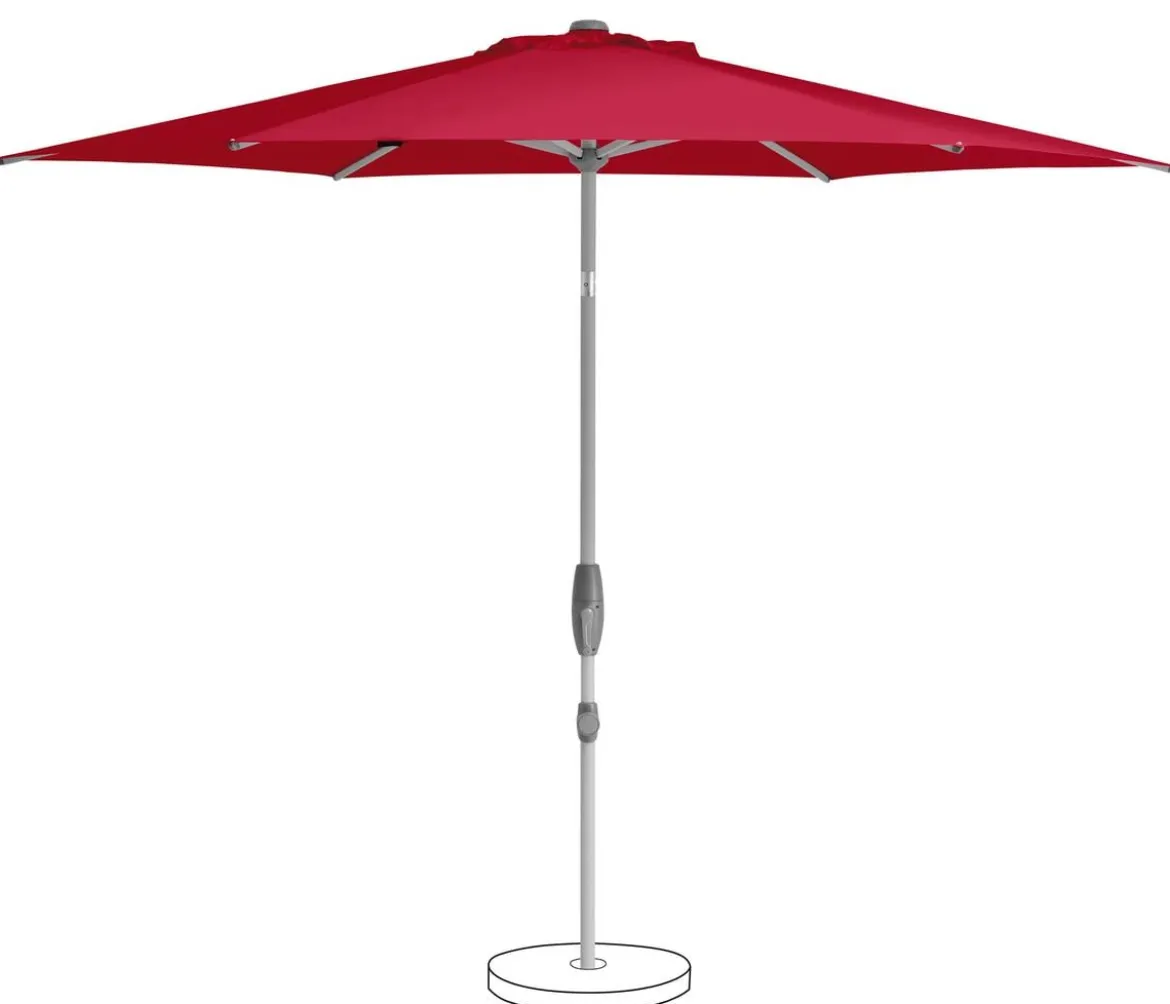 Suncomfort by Glatz Sonnenschirm Shell Turn, rund, ca. Ø300 cm