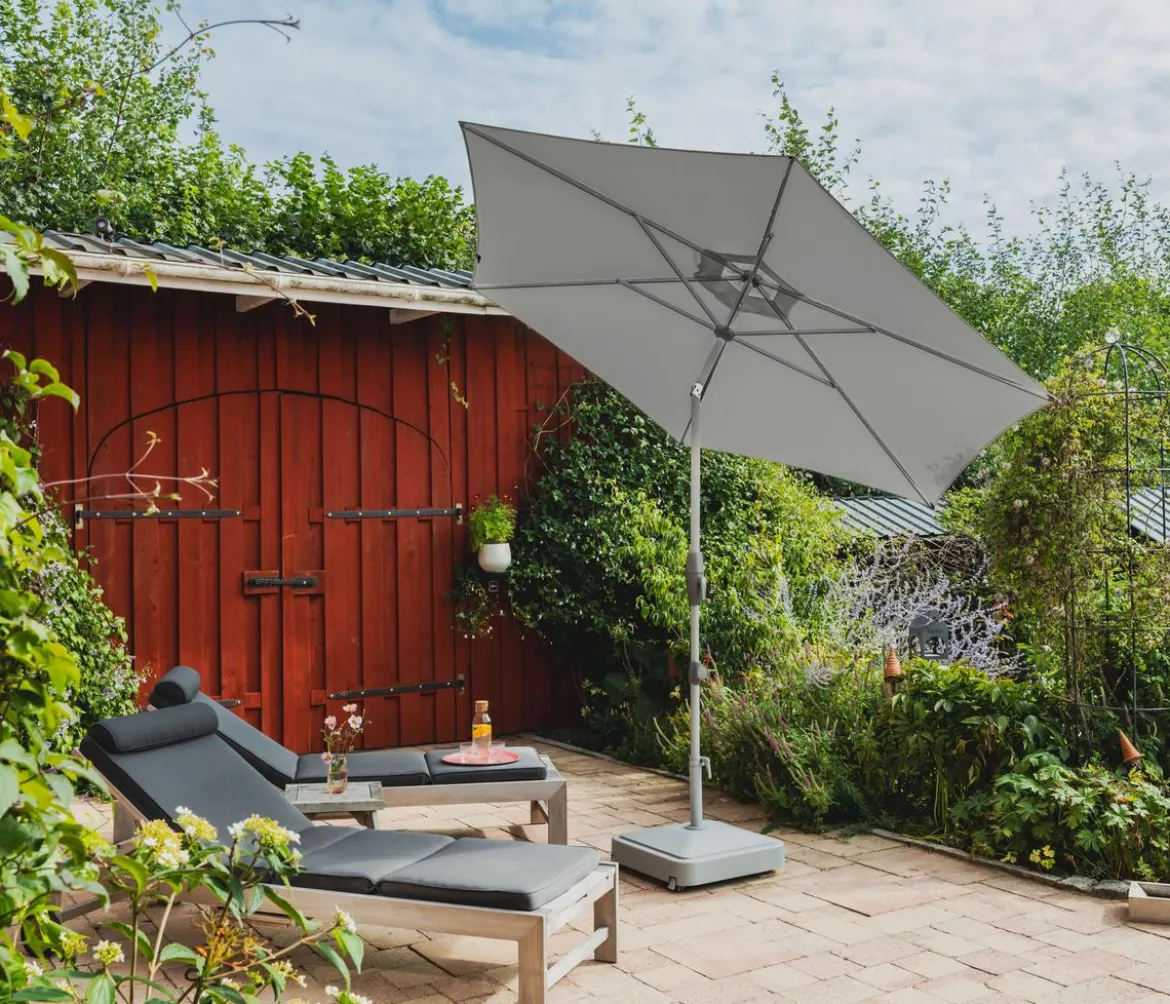 Suncomfort by Glatz Sonnenschirm Shell Turn, rund, ca. Ø300 cm