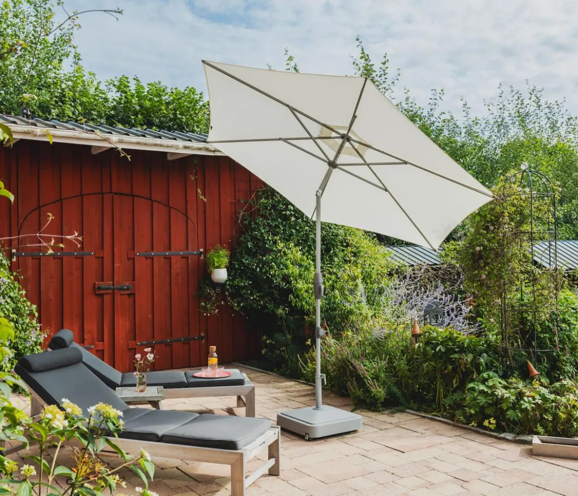 Suncomfort by Glatz Sonnenschirm Shell Turn, rund, ca. Ø300 cm