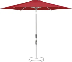Suncomfort by Glatz Sonnenschirm Slide, rund