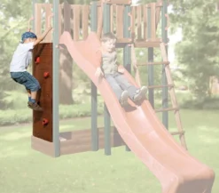 Tabaluga Kletterwand mit 5 Steinen