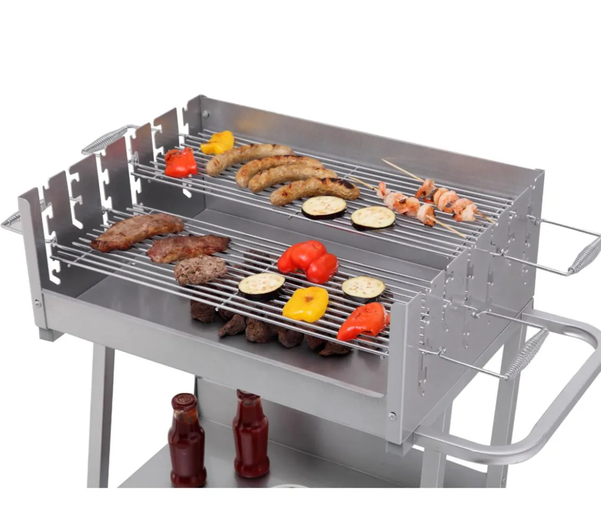 tepro Holzkohle- Grillwagen Pasadena