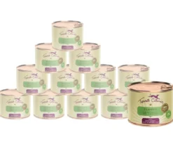 Terra Canis Nassfutter für Hunde Classic-Menüs, Adult, 12 x 200 g