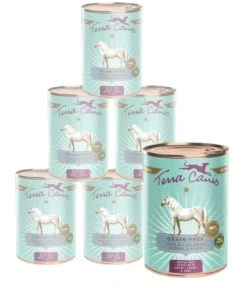 Terra Canis Nassfutter für Hunde Getreidefrei, 6 x 400 g