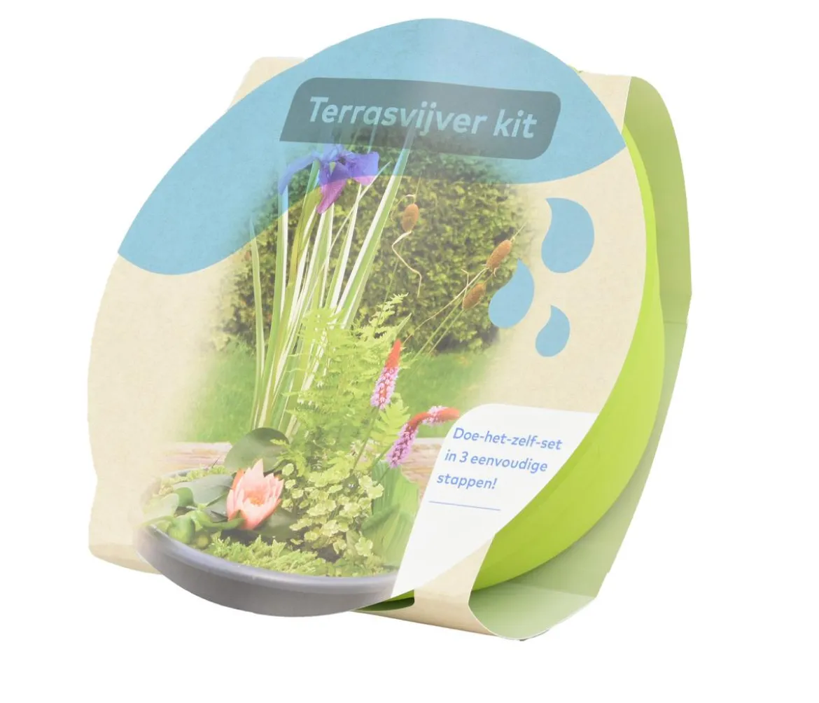Terrassenteich-Set, 7-teilig