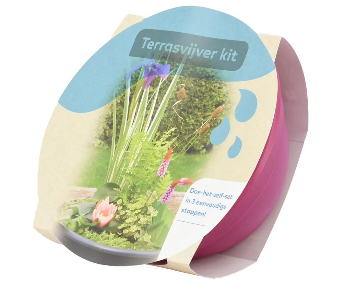 Terrassenteich-Set, 7-teilig