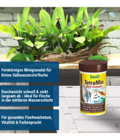 Tetra Fischfutter TetraMin Mini Granules, 100 ml