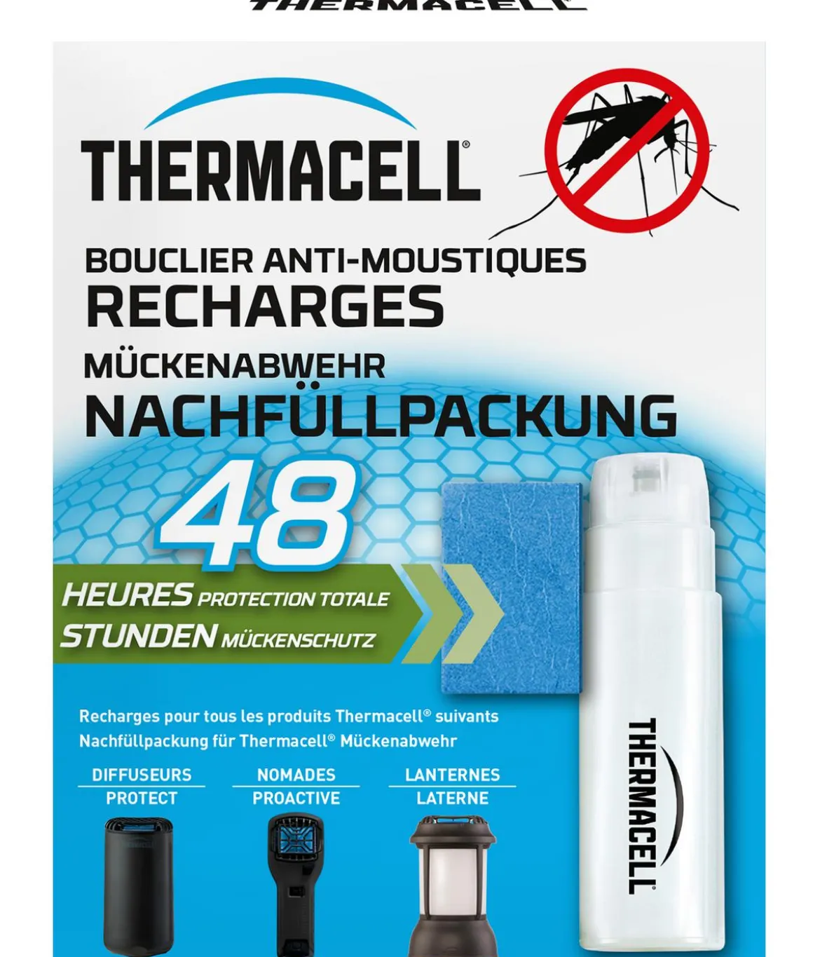 Thermacell Mückenabwehr Wirkstoffplättchen Nachfüllpackung