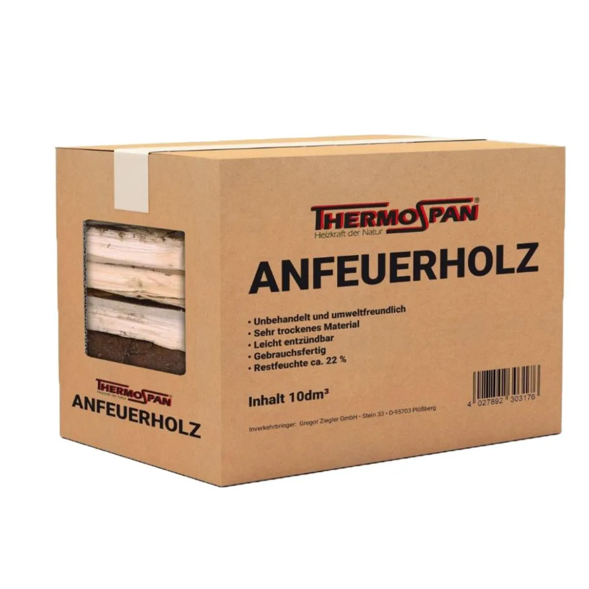Thermospan Anfeuerholz, 10 dm³