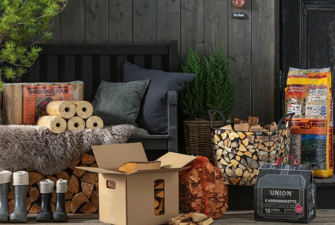 Thermospan Holzbriketts rund, 10 kg