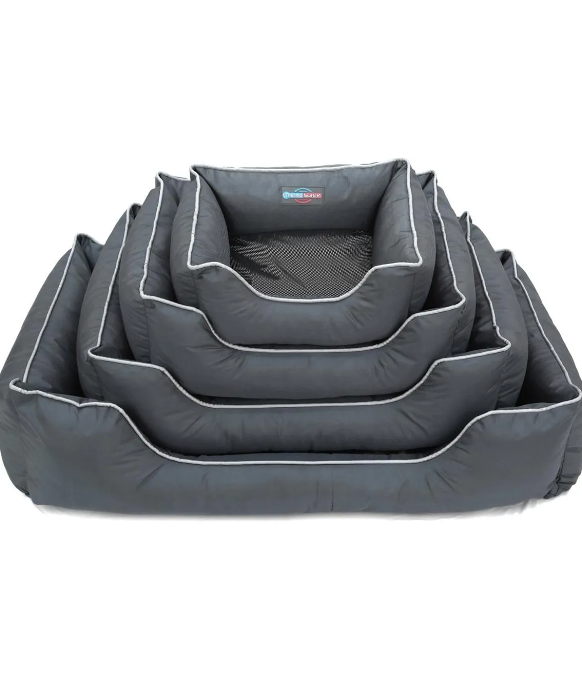 ThermoSwitch® Hundebett Paros Lux, rechteckig