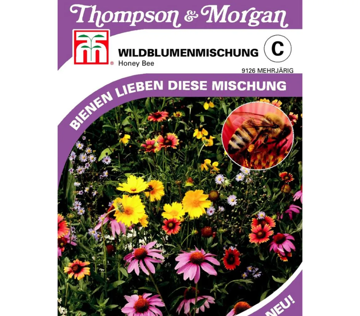 Thompson & Morgan Samen Wildblumenmischung 'Honey Bee'