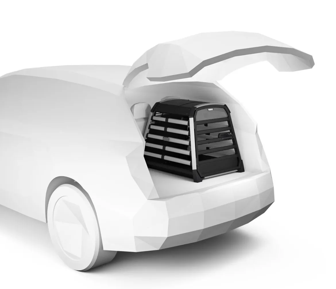THULE® Allax L Compact Hundetransportbox, ca. B69/H70/T87-93 cm