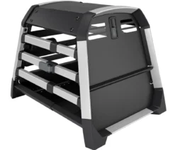 THULE® Allax threshold compatible XS Hundetransportbox für Fahrzeuge mit Ladekante, ca. B50/H50/T66-72 cm
