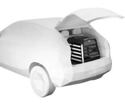 THULE® Allax threshold compatible M Hundetransportbox für Fahrzeuge mit Ladekante, ca. B65/H65/T82-90 cm