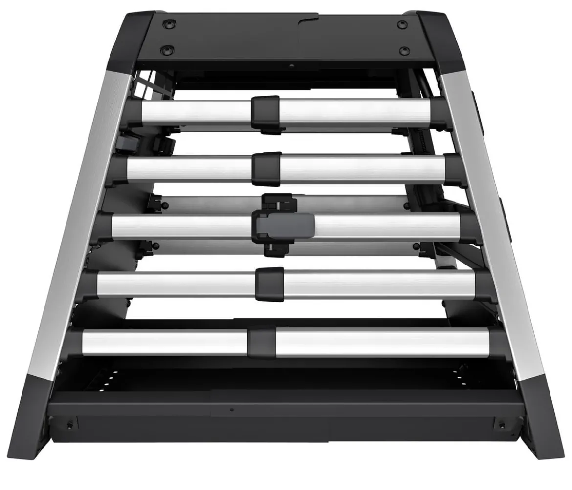 THULE® Allax threshold compatible M Compact Hundetransportbox für Fahrzeuge mit Ladekante, ca. B65/H65/T77-82 cm
