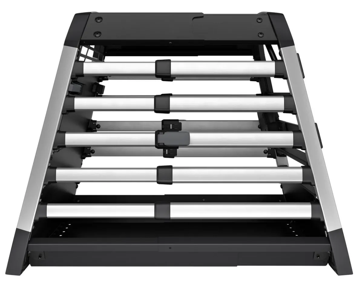 THULE® Allax threshold compatible L Compact Hundetransportbox für Fahrzeuge mit Ladekante, ca. B69/H70/T87-93 cm