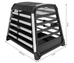 THULE® Allax XL Compact Hundetransportbox, ca. B73/H70/T89-94 cm
