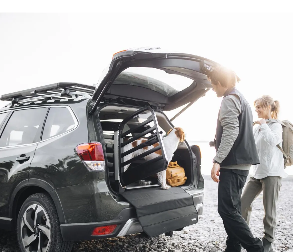 THULE® Allax XXL Compact Hundetransportbox, ca. B75/H78/T95-103 cm
