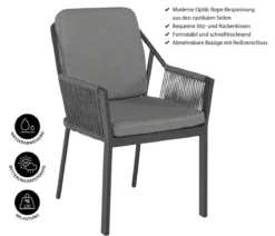 Tierra Outdoor Gartensessel Liv, ca. B48/H83/T63 cm