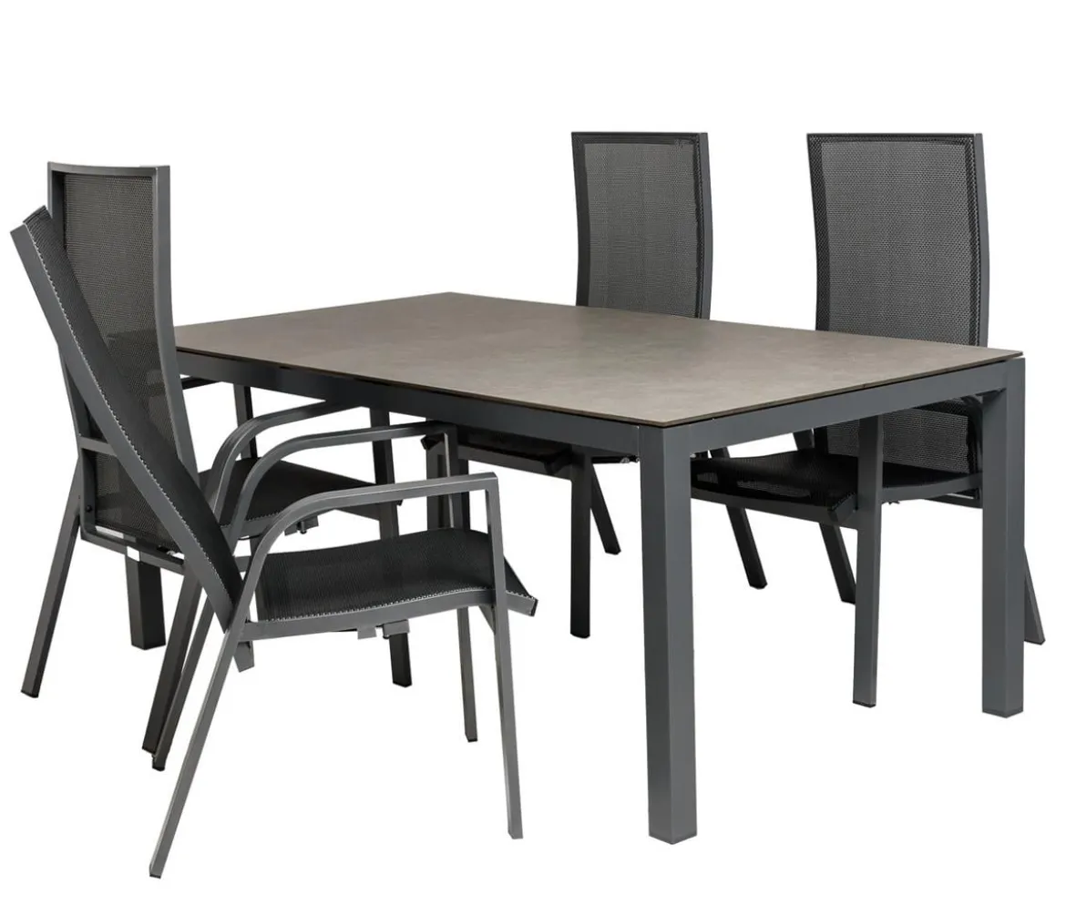 Tierra Outdoor Stapelstuhl Edo Dining, ca. B60/H113/T65 cm