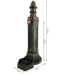 Tomco Aluminium-Standbrunnen Schönbrunn, ca. H100 cm