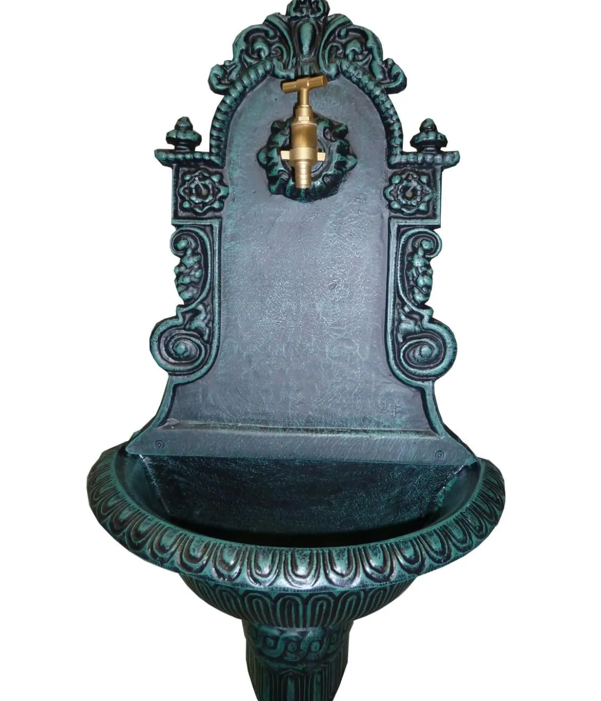 Tomco Aluminium-Wandbrunnen Triumph, ca. H72 cm