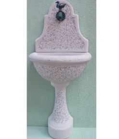 Tomco Messing-Wasserhahn Ente 1/2, mit Rosette
