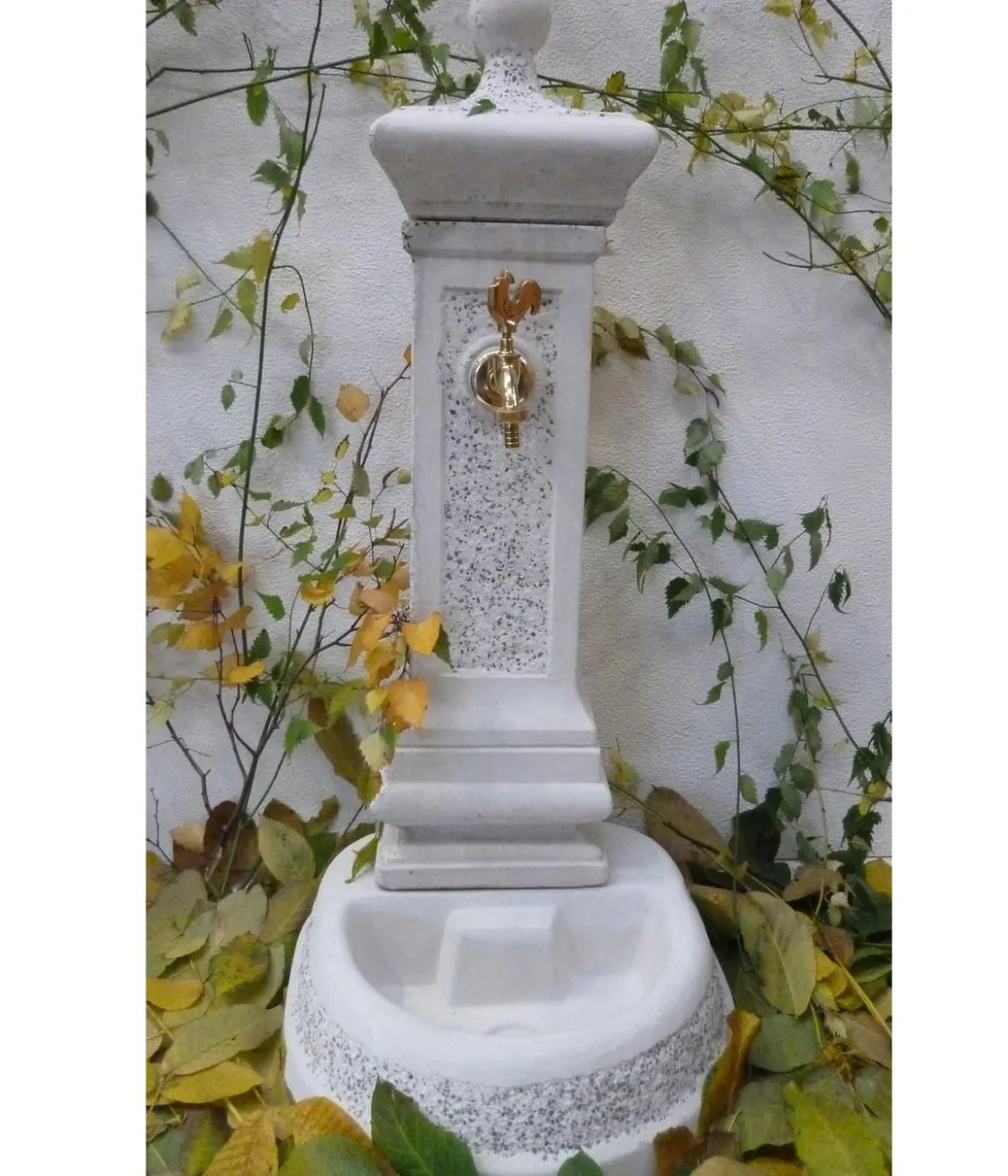 Tomco Messing-Wasserhahn Gockel 1/2, ohne Rosette
