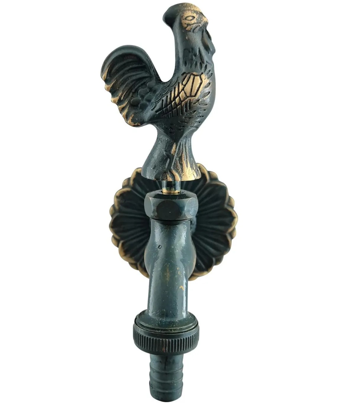 Tomco Messing-Wasserhahn Hahn 1/2, mit Rosette