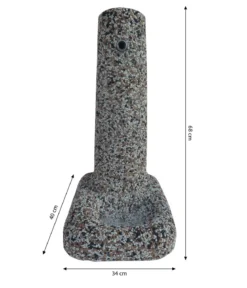 Tomco Stein-Gartenbrunnen Rimini, ca. H68 cm