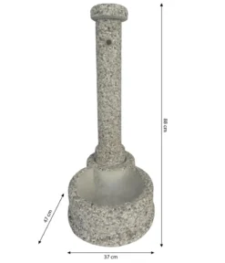 Tomco Stein-Gartenbrunnen Siena, ca. H88 cm